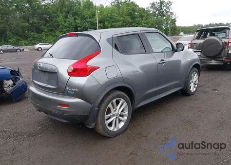 2014 Nissan Juke Sl из США, поврежденный, VIN JN8AF5MV1ET359390